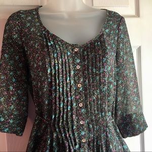 Sound & Matter Pleated Blouse - Small